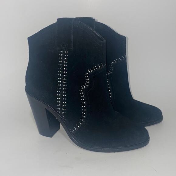 Joie monte black suede ankle booties - Picture 1 of 7